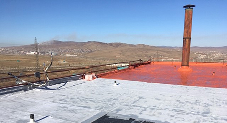 Ремонт мягкой наплавляемой кровли системой ГИПЕРДЕСМО® БИТУМ