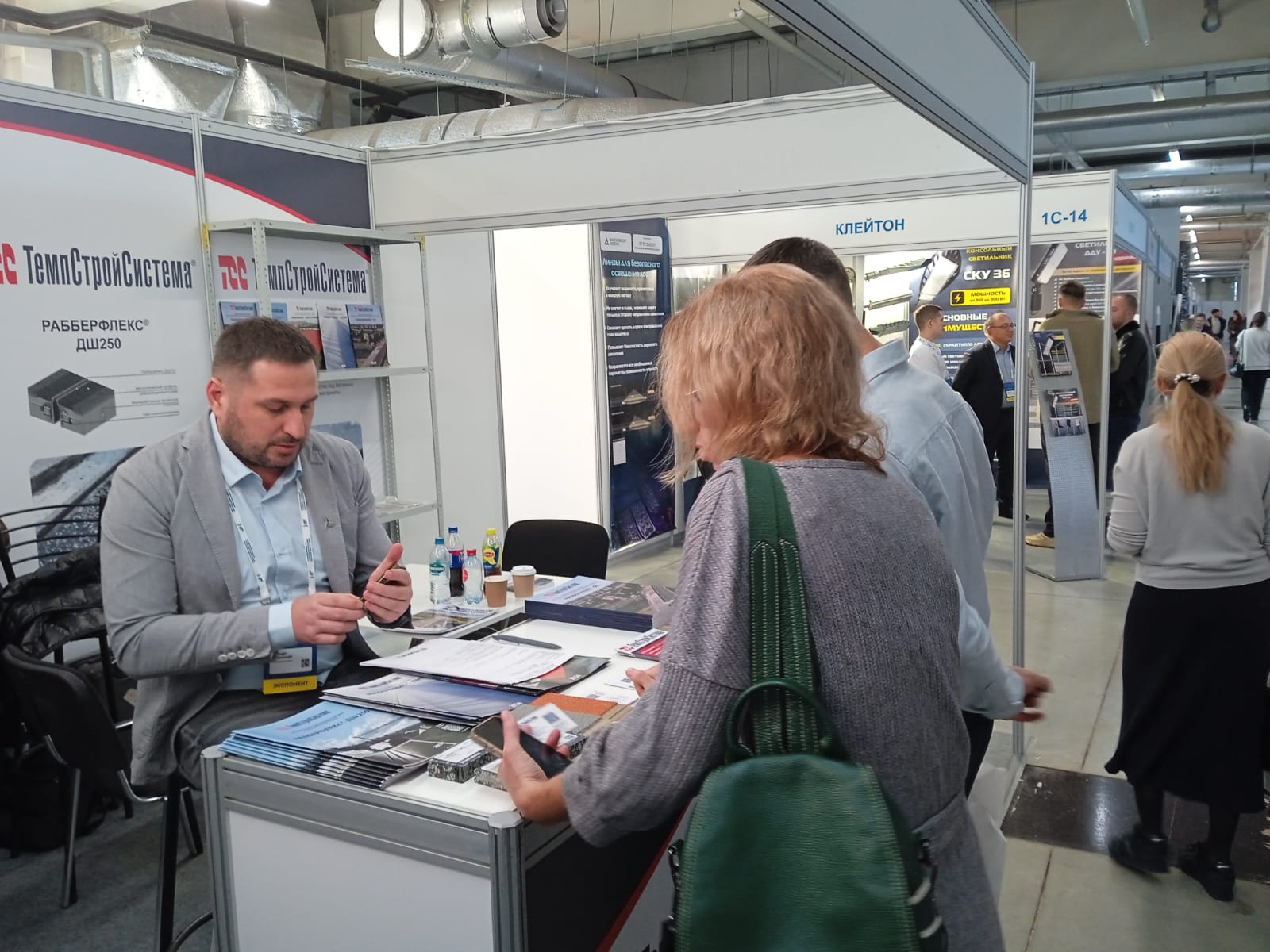 Корпорация ТемпСтройСистема® приняла участие в выставке «Дорога 2024».