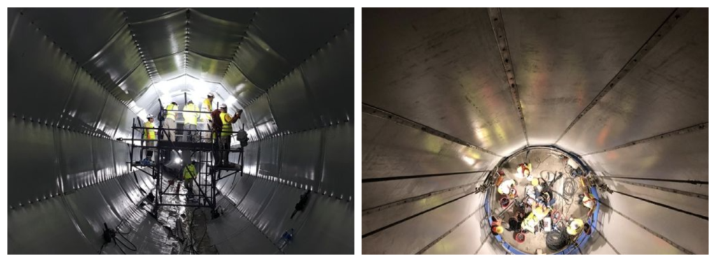 Напорная шахта ГАЭС Гилбоа, Израиль.png